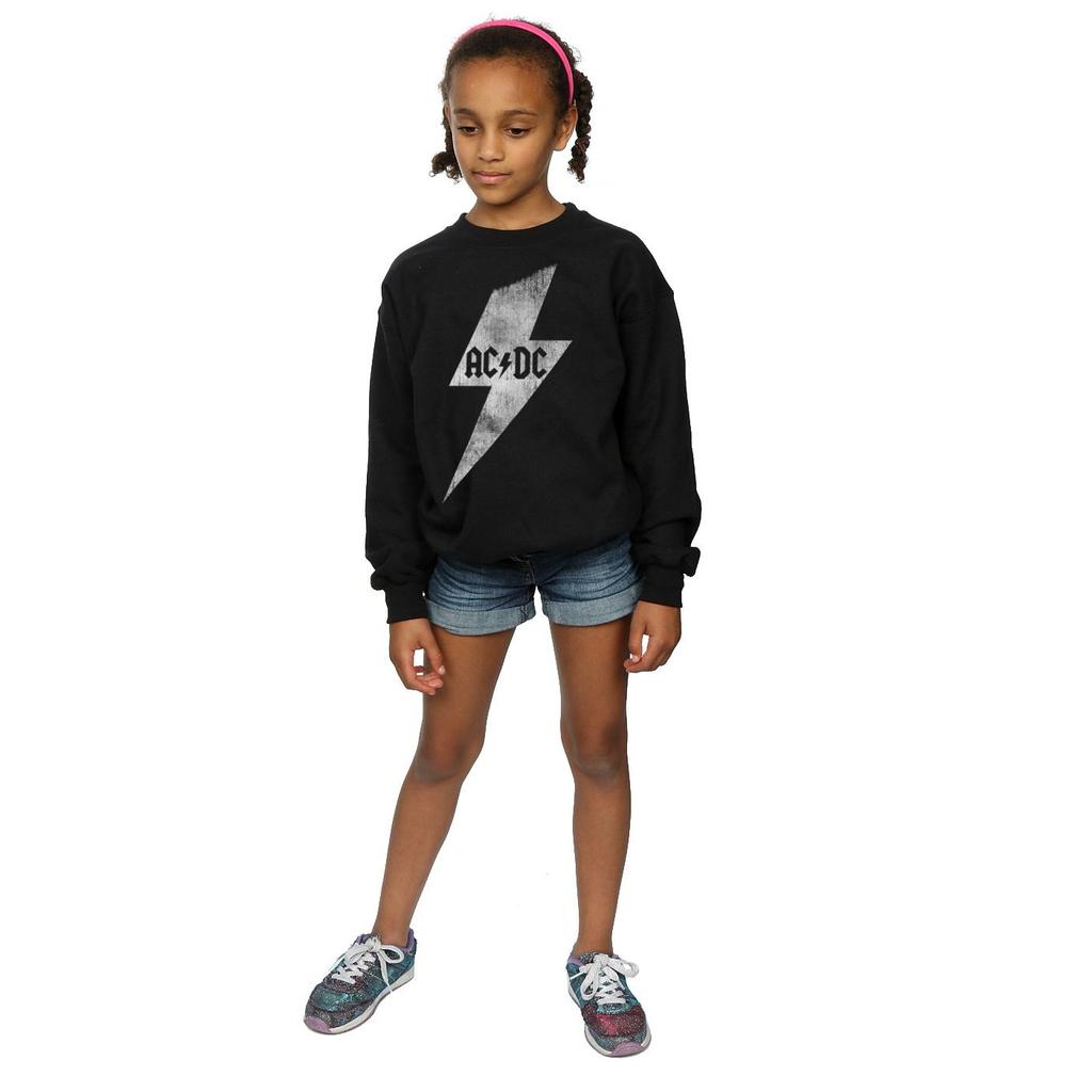 AC/DC Girls Lightning Bolt Sweatshirt