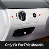 Car Accessories Headlight Switch Cover Control Head Lamp Button Frame Decoration Sticker For Mercedes Benz ML 2006 2007 GL 2008