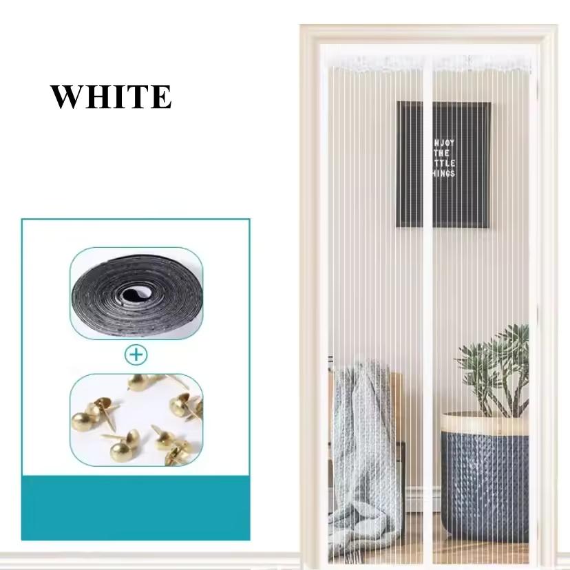 Summer Magnetic Door Net Magnetic Suction Door Curtain Gauze Door Mosquito Proof Household Non Punching Mosquito Proof Invisible Door Curtain