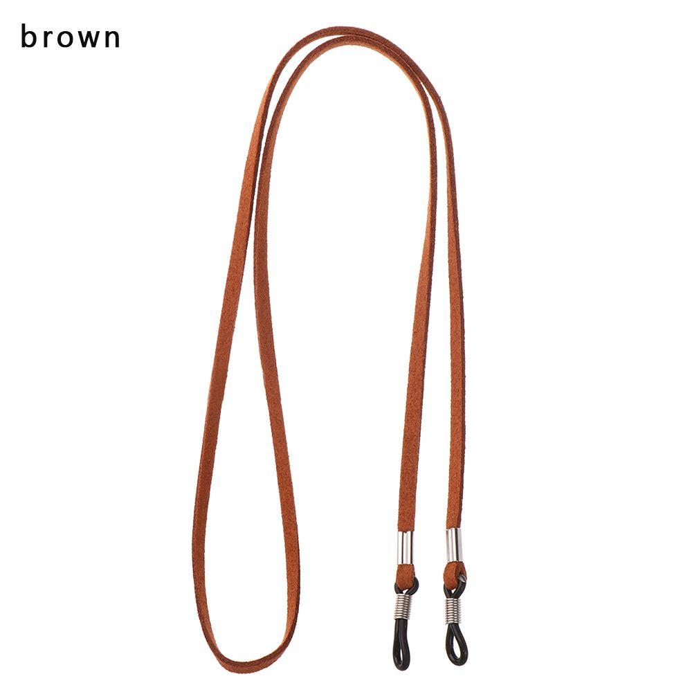 Fashion High Elasticity Leather Cord Holder Reading Glasses Chain Glasses Necklace Sunglass Strap