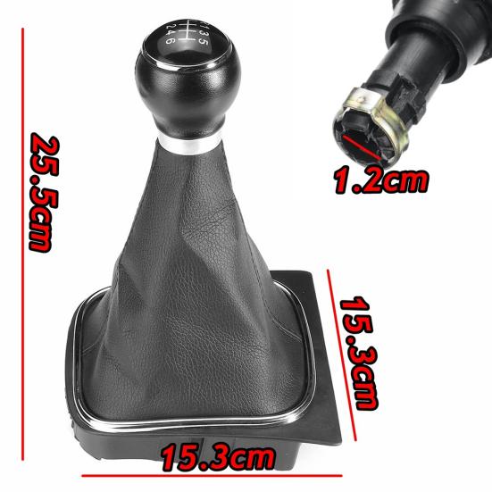 5/6 скоростная ручка переключения передач, чехол для багажника Golf Jetta MK5 MK6 2005-2014