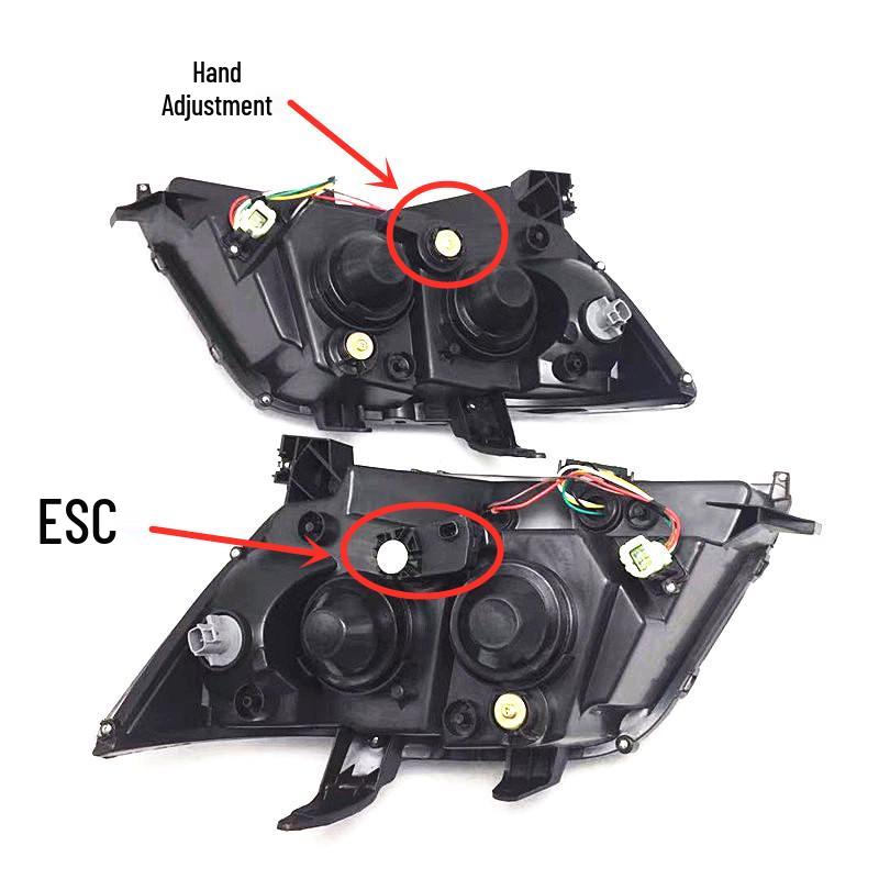 Changan Ouno Headlight Assembly: Electric & Manual Front Combination Light