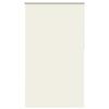 VidaXL Roller Blind Blackout Off-white 140x210 Cm Fabric Width, Day and Night Blind, Kitchen Blind, Blind 4011708
