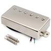 Musiclily Pro LP-CMHA Alnico 5 Закрытый хамбакерный бриджевый звукосниматель, 16K Золотой, Никель, для электрогитар типа LP