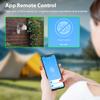 WiFi Датчик дождя Обнаружение продолжительности осадков Уличный Водонепроницаемый Работа от батарей Управление через приложение Tuya Smart Life Домашняя автоматизация