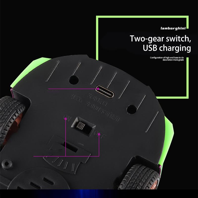 1/24 масштаб Lambo, литая под давлением модель автомобиля, игрушечный автомобиль с откатным механизмом, звуковым светом и распылителем для детей, коллекция подарков для мальчиков и девочек