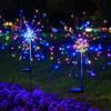 Solar Garden Lamp Colorful Fireworks Up To 200 Leds Christmas Party