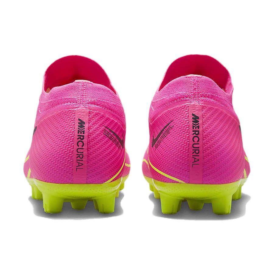 Nike Zoom Mercurial Vapor 15 Pro с круглым носком на шнуровке для твердого грунта с низким верхом HG (Резиновые короткие шипы) Амортизация Противоскользящие Футбольные Бутсы DJ5602-605