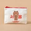 Косметичка LINE FRIENDS Brown Seoul Edition