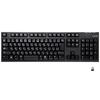Elecom USB Keyboard Wireless (Receiver Included) Membrane Full Keyboard 10 Million Times Durable Compatible with PlayStation4 Black TK-FDM063TBK