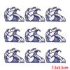 10 Pcs/lot Wholesale Embroidery Patch Iron On Patches For Clothing Patches On Clothes Jackets Decor Applique Sew Supplies