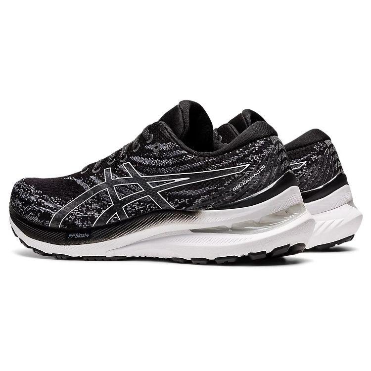 Asics Женские кроссовки Gel Kayano 29 D Wide Black White 1012B297-002