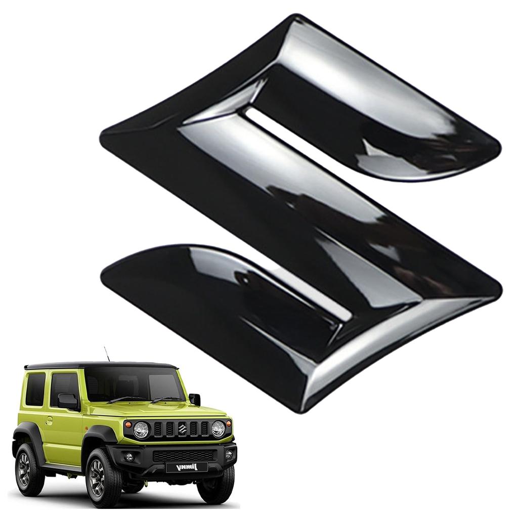 DcariveX Suzuki Jimny Compatible with Jimny 3D Decorative Front Car Exterior No Need To Remove Original Tape for High Includes Original Vehicle Easy