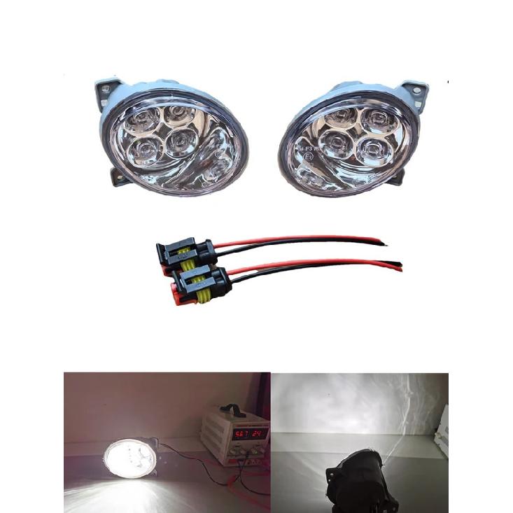 1 пара светодиодных противотуманных фар для SCANIA PGRT SERIES, светодиодные дневные ходовые огни, левая и правая SCA392 SCA393 1931614 1931613 с вилкой