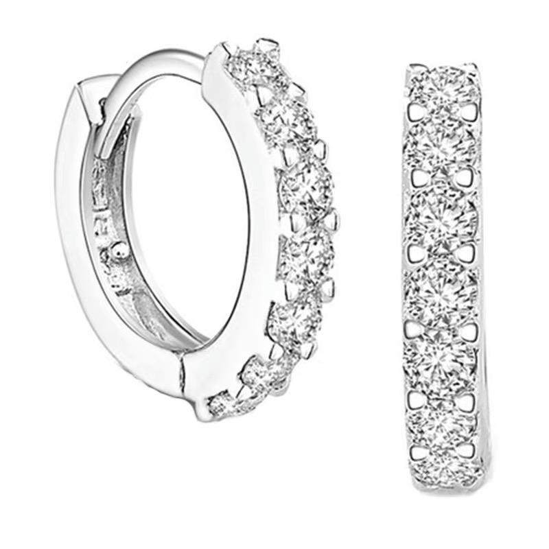 Женские серьги новые элегантные ювелирные изделия модные женские изысканные аксессуары серебряные серьги 925 пробы