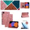 For Xiaomi Pad 6 (Models  23043RP34C, 23043RP34G, 23043RP34I). PU Leather Exquisite Floral Embossed Design Tablet Case