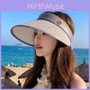 Summer Sun Protection Hat With Large Brim For Outdoor Cycling And Face Shading