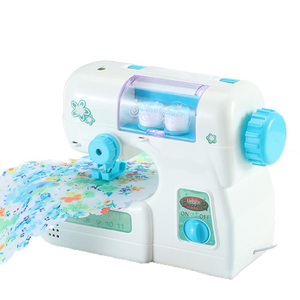 Making Clothes Sewing Machine Toys with Light Electric Kids Sewing Toy For Children