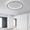 Round Flat Panel Light Minimalist Nordic Style LED Ceiling Mount Disk Light for Living Room