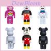 Bearbrick 400% Коллекционная фигурка из ПВХ Сорвиголовы Микки Медведь Строительный блок Модная игрушка