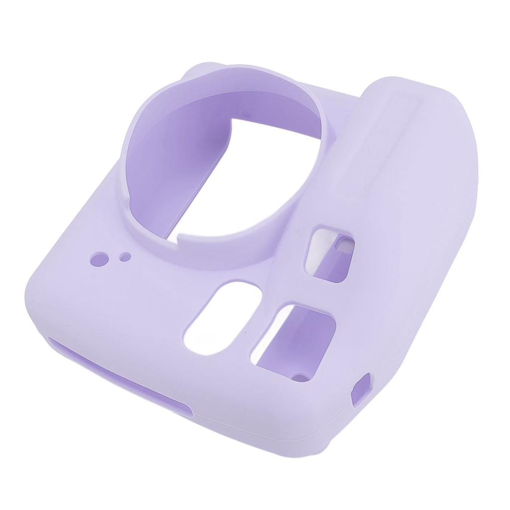 Силиконовый защитный чехол для мгновенной камеры для SE Wear, устойчивый к падениям, мягкий чехол, однотонный, фиолетовый