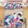 Anime Detective Conan Shinichi Bedding Set,Duvet Cover Comforter Bed Set Quilt Cover Pillowcase,King Queen Twin Size Boys Girls