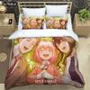 SPY × FAMILY Digital Printed Polyester Bedding Set Three Piece Soft, High End, Comfortable, And Soft Couple Gift