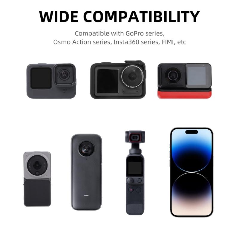 Портативный магнитный POV держатель на шею для селфи для экшн-камеры и мобильных телефонов. Аксессуары для видеосъемки. Прочный.