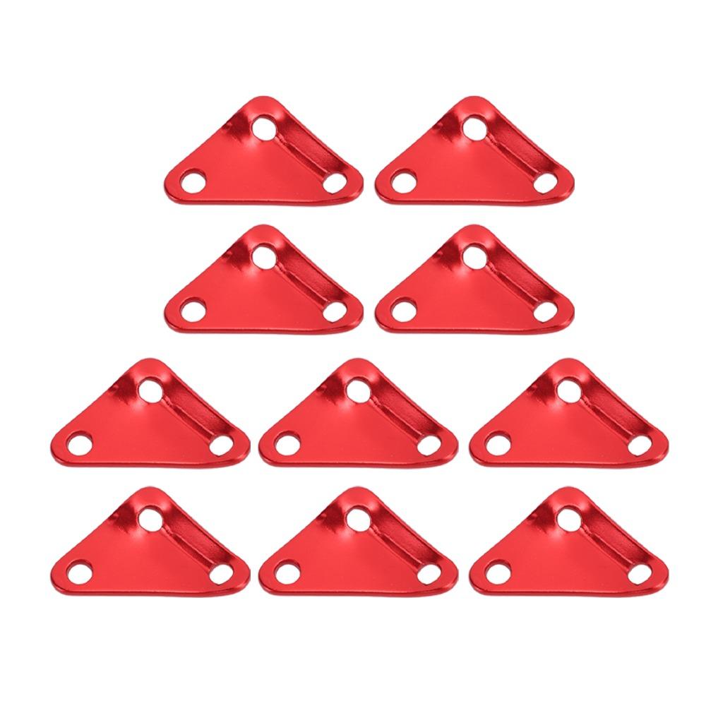 20 Pcs Aluminium Alloy Tent Rope Fastener Ultralight Strong Tent Guy Line Backpacking