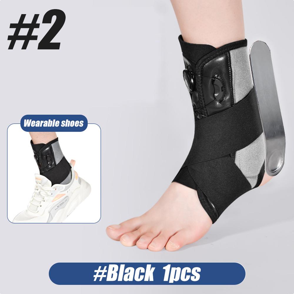 1-Piece Lace Up Stabilizing Ankle Brace with Boa Closure System Upgraded Ankle Support Ankle