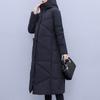 Winter Parka Women Plus Size National Style Long Padded Coat