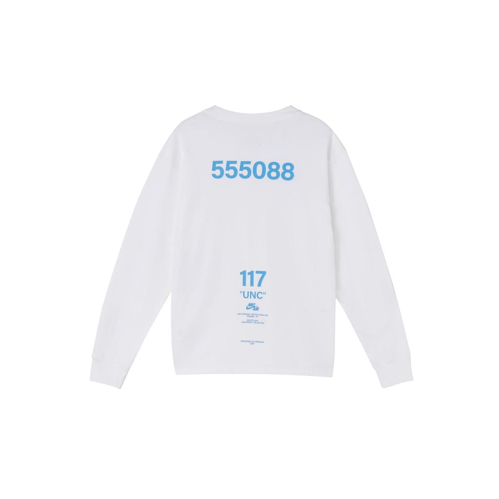 Jordan T Shirts Men's White Crew Neck Moderate Straight Fit DM3544-100