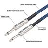 Noise Reduction 1/4 Inch Cable Plug and Play 6.35mm Instrument Cable Guitar Cable  Studio Recording