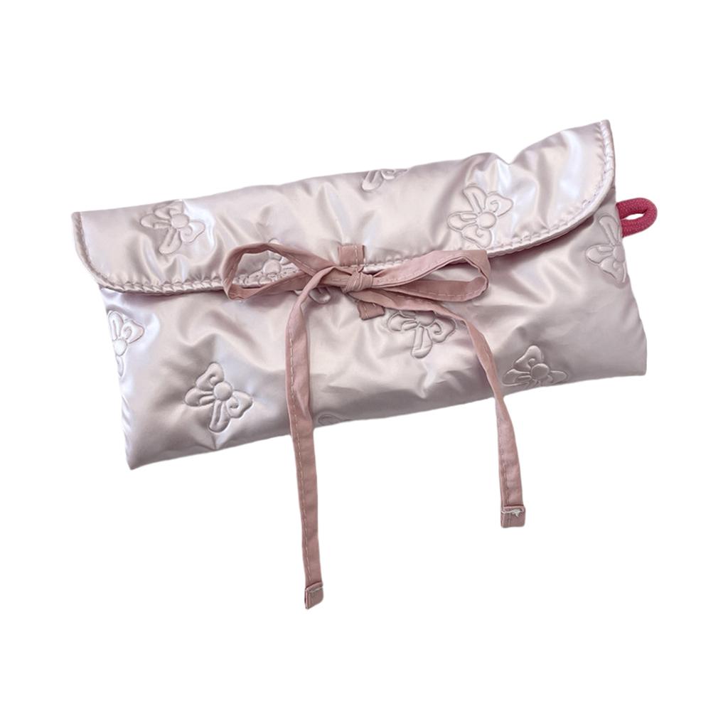 Бантики Кошелек для мелочи Раскладной пенал Стеганые кошельки Сумка для денег Кошелек для монет Сумка для мелочи Простой кошелек для мелочи Косметичка