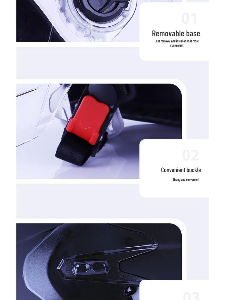 Электрический мотоциклетный шлем с двойным визором, всесезонный универсальный, сертифицированный класс А для мужчин и женщин.