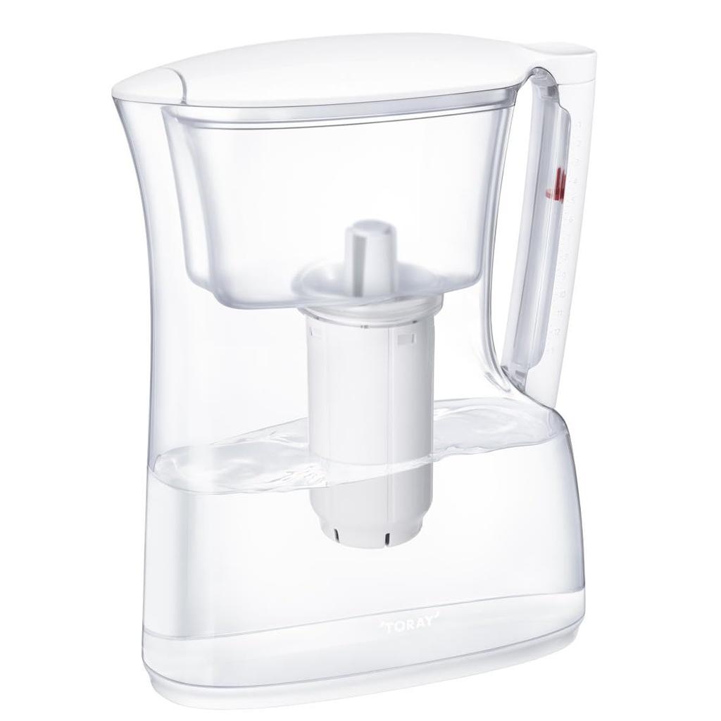 Toray Levino Water Purifier Pot Speed Capacity PT304SV Water Purifier Pot Type High Removal (High Filtration) 2.1L [Large Type]