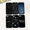 Химико-математическое уравнение Формула Чехол для телефона для Samsung Galaxy S20 S22 S21 FE Ultra Plus A07 A17 A15 A16 A25 A57 A37