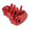 Gearbox Complete Transmission Case Aluminum Alloy Gearbox Shell Cover for Axial Capra 1.9 UTB Red