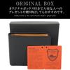 Black F Tochigi Leather Himeji Leather Bifold Wallet Bifold Wallet Folding Wallet Short Wallet Mini Wallet Compact Genuine Leather Thin Large Capacity