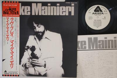 Виниловая пластинка MIKE MAINIERI Love Play IES81104PROMO ARISTA 1977 Япония Obi Джаз Б/у