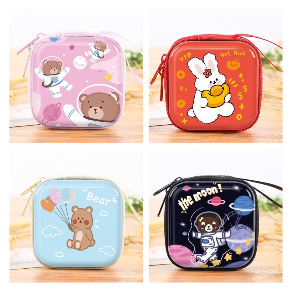 Bag Women Gift USB Cable Organizer Earbuds Box Headphone Case Earphone Storage Bag Coin Purse