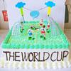 Football Game Kids Toy Celebration Goal Gate Pastry Art Birthday Cupcake Topper