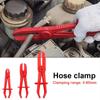 3Pcs Set Hose Tube Clamp Pliers Tool Car Brake Fuel Water Line Clamp Oil Pipe Plier Hose Clamp Removal Tool Automobile Repairing