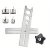 Adjustable Tile Locator To Wall Marking Position Ruler Ceramic Hole Cutter Tile Drill Marble Opener Construction Tool