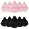 10 Pieces Powder Puffs Triangle Cosmetic Powder Puff Reusable Powder Sponge Makeup Foundation Sponge For Face Powder Makeup Tool