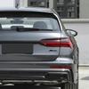AJH1 1PCS Metal For Ford Focus Logo Glossy black Red Emblem Car Rear Trunk Sticker Decoration Badge Styling Accessories