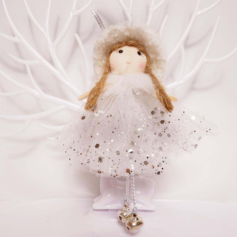 Рождественские украшения, кукла-ангел, игрушка, подвесной кулон, елочные украшения, рождественские украшения для дома, Новый год