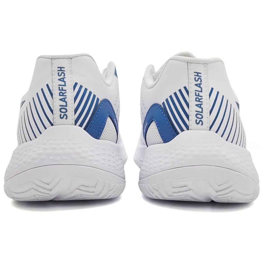 Puma Solarflash 3 Удобные Мягкие Низкие Кроссовки для Бадминтона Унисекс Белый Синий 107850-02