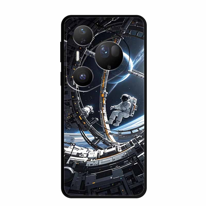 Цветочный чехол для телефона Huawei Pura 70 80 Pro Plus Силиконовый TPU чехол для Pura80 pro+ Pura70 Ultra Para Black Задняя сторона Мягкий защитный