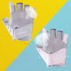 Sturdy Workout Gloves Anti-slip Split Finger Gloves Leisure Gym Gloves  Shock Absorption